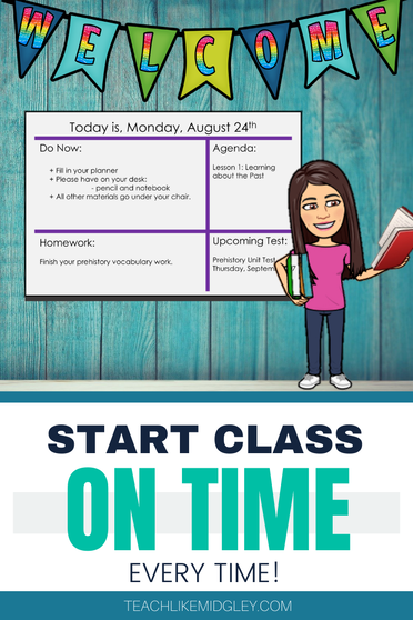 Start Class On Time Management Strategy | Teach Like Midgley