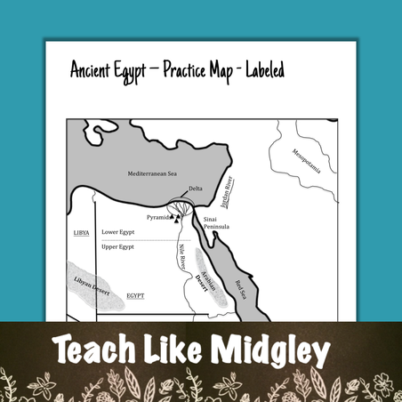 Ancient Egypt Location Lesson