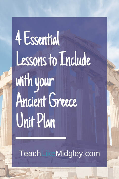 4 Essential Lessons to Include in your Ancient Greece Unit Plan