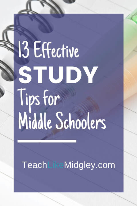 13 Effective Study Tips for Middle Schoolers