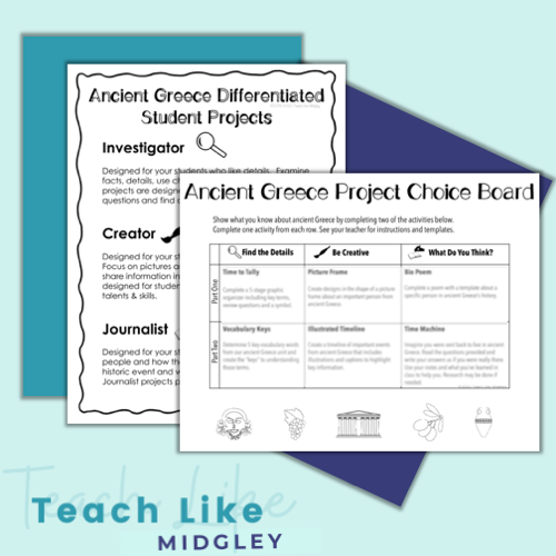 Ancient China Activities and Project Ideas