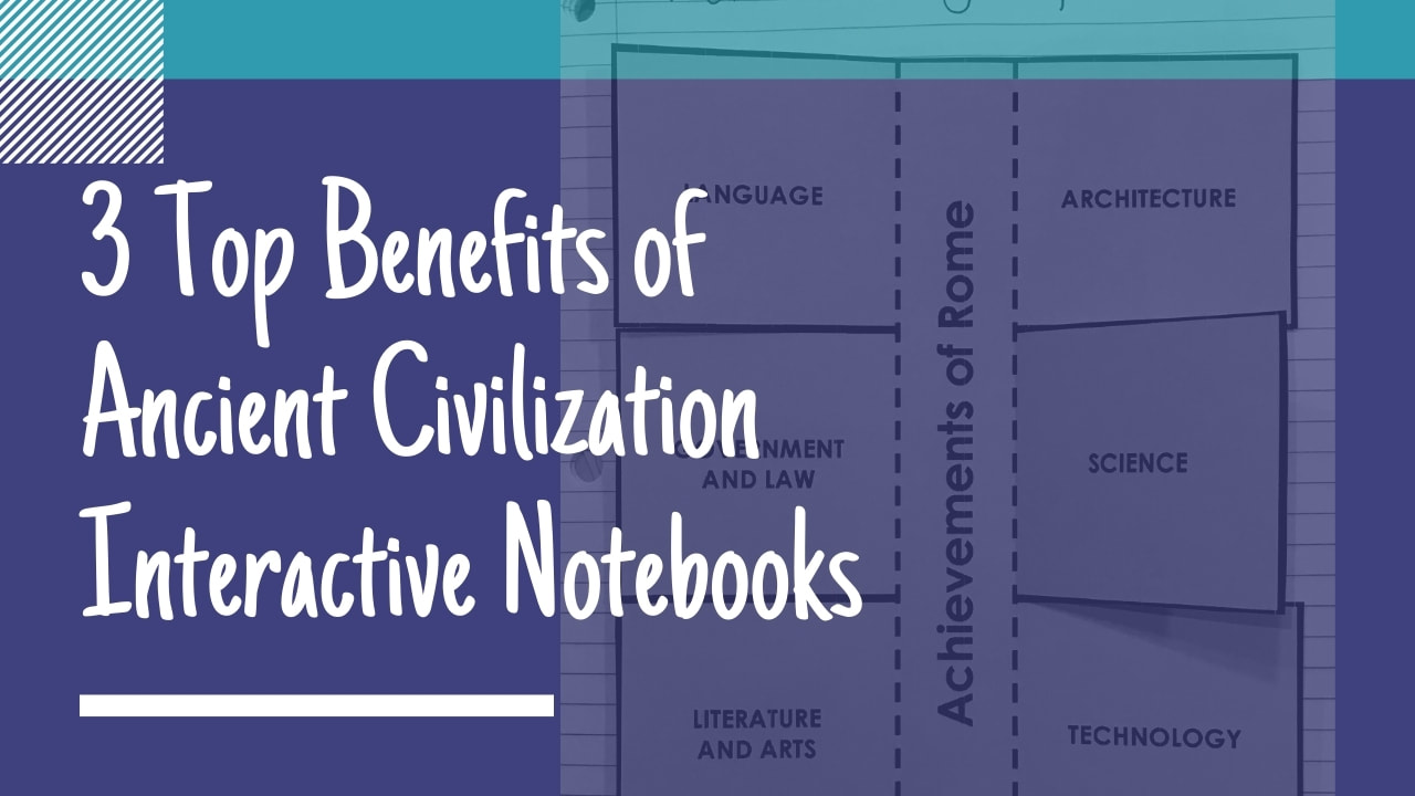 3 Top Benefits of Ancient Civilization Interactive Notebooks