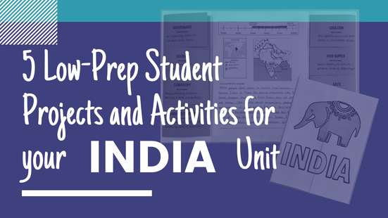 Low Prep Student Projects and Activities for Ancient India