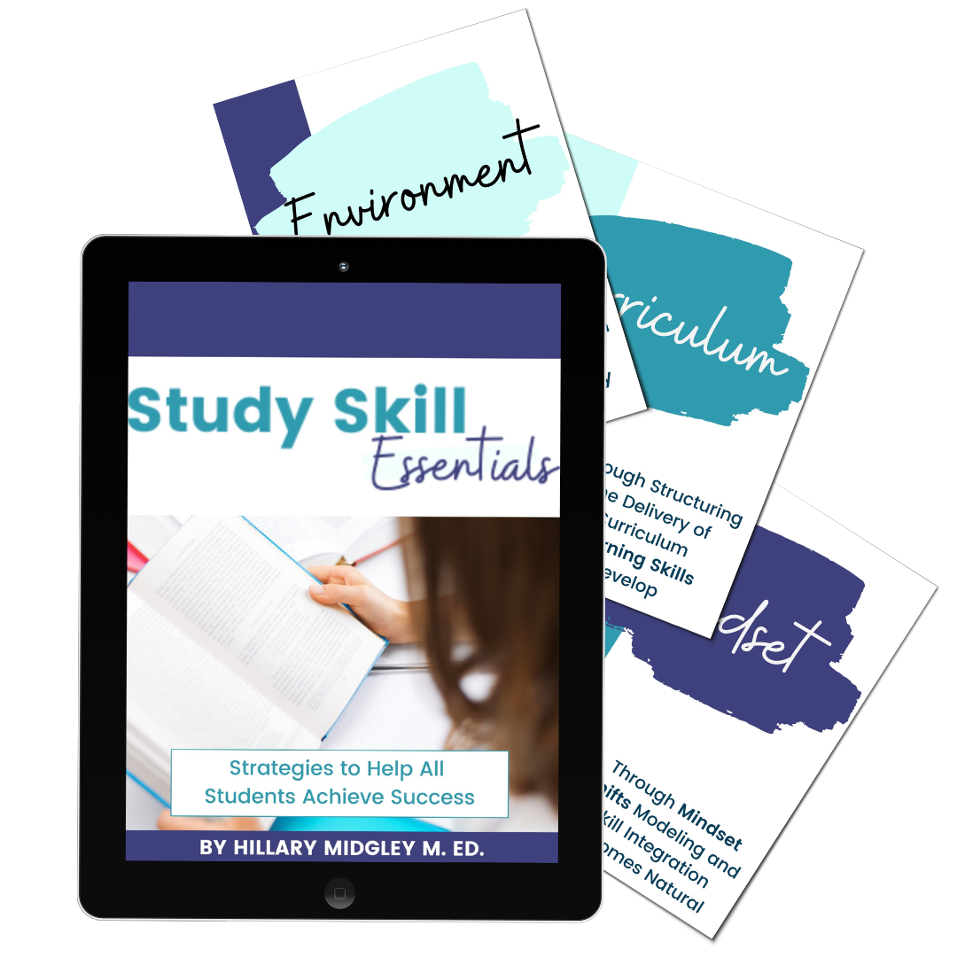 Teaching Study Skills Resoure Materials