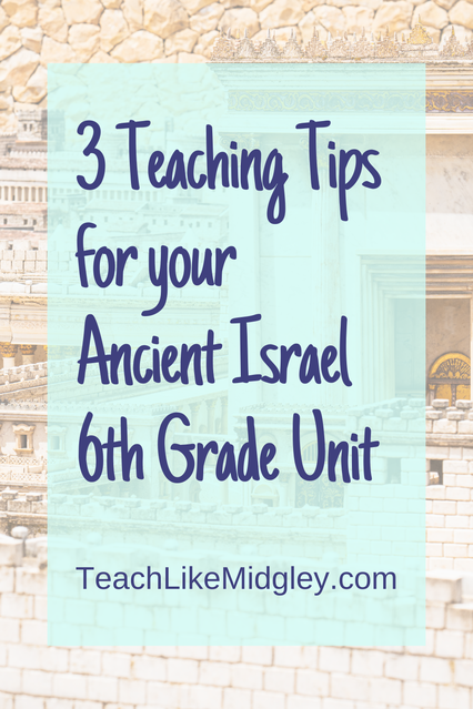 3 Best Ancient Israelites 6th Grade Teaching Tips