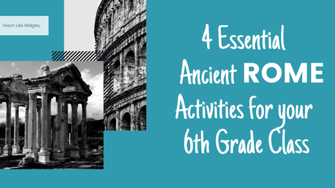 Ancient Rome Activities for 6th Grade