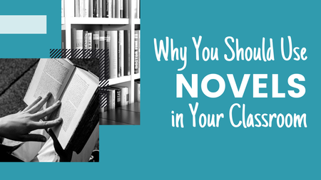 Why you should use novels in your classroom. Make it easy and versatile with these student response journals!