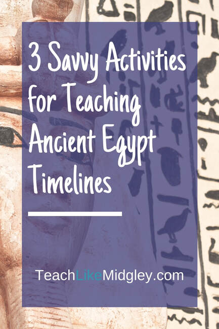 3 Savvy Activities for Teaching Ancient Egypt Timelines
