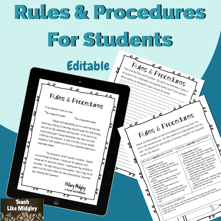 rules and procedures