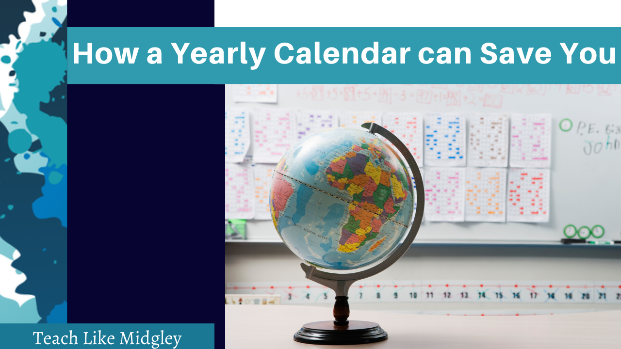 Calendar Planning Teach Like Midgley